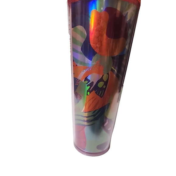 Starbucks 2024 Summer Butterfly Silicone Straw Topper Venti Cold Cup - Picture 2 of 9